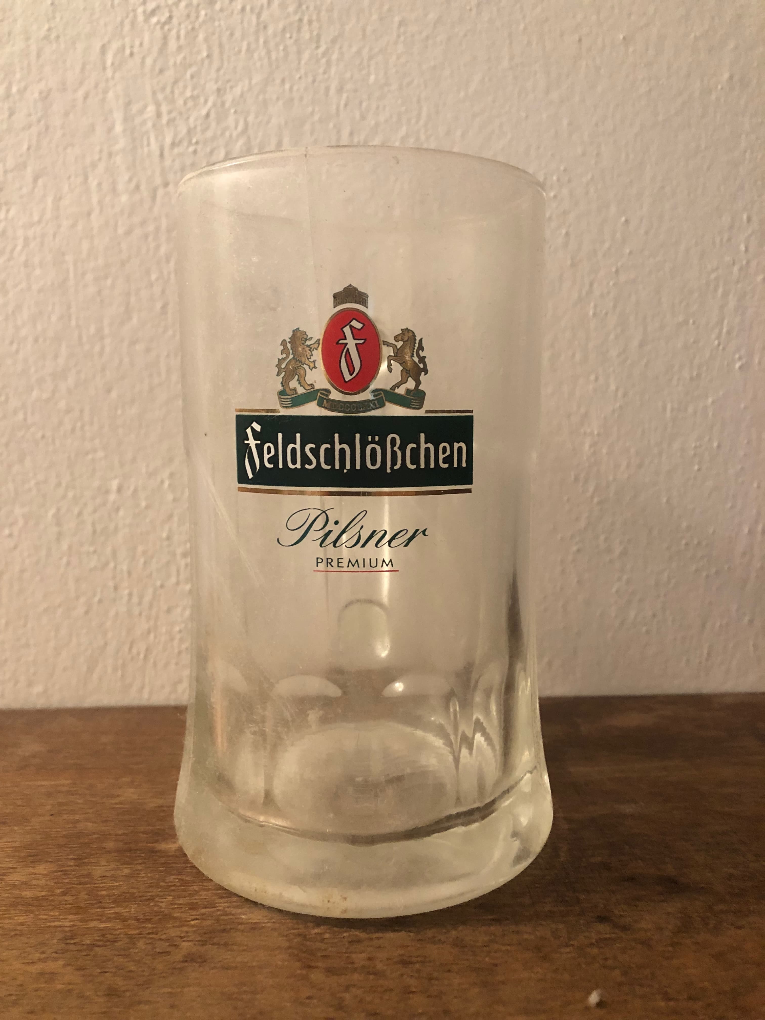 Půllitr — Feldschlößchen Pilsner
