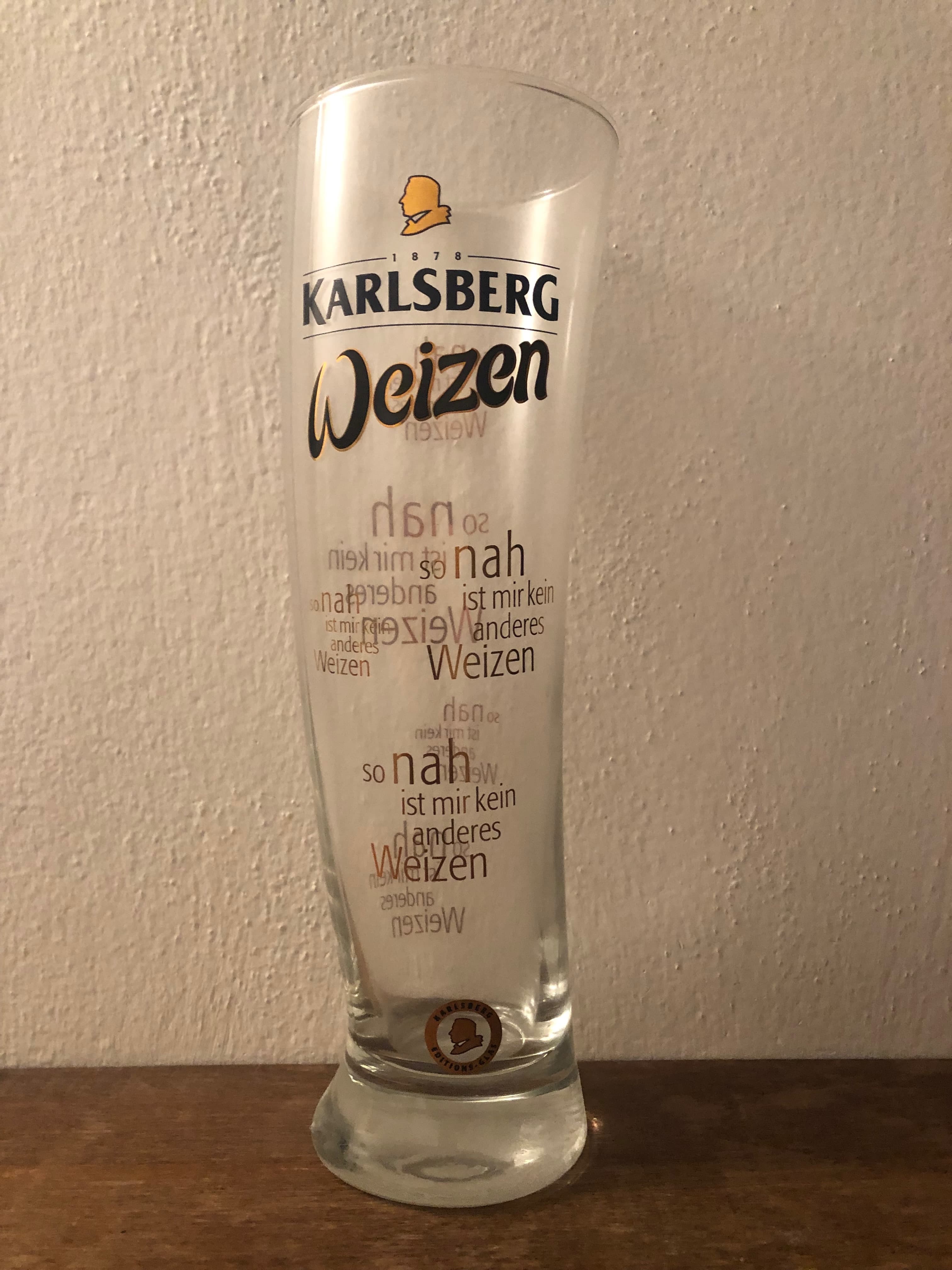 Půllitr — Karlsberg Weizen