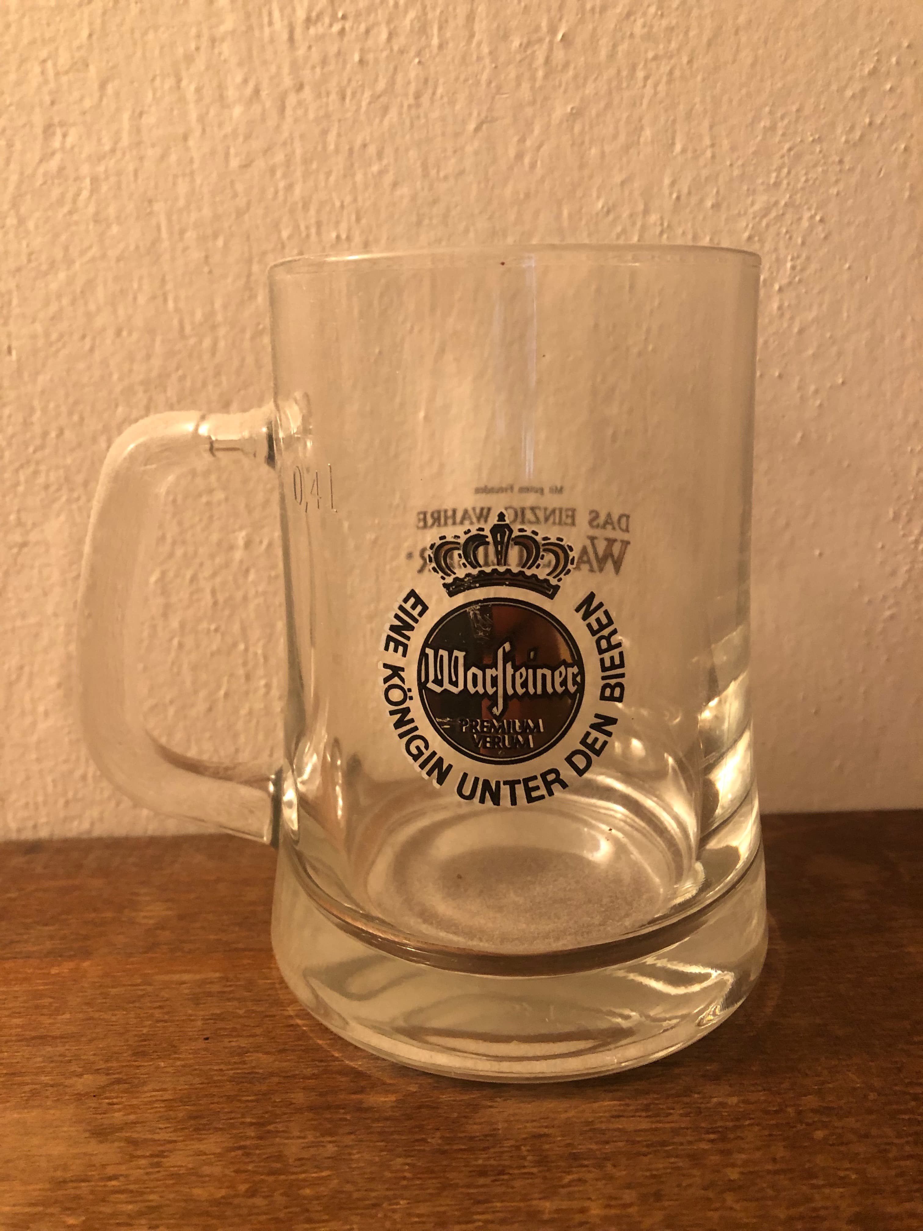 Půllitr — Warsteiner (2)